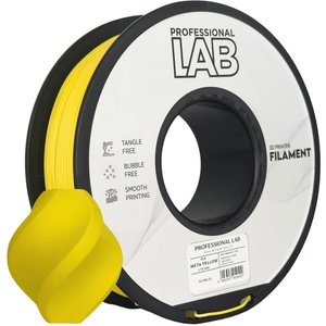 Professional Lab FG-P86-E1, 3D нишка, PLA, 1, 75mm, 1000g, Жълт (Meta yellow) (FG-P86-E1)