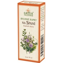 Grešík Bylinné kvapky na spanie 50 ml