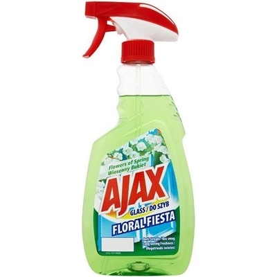 Ajax Floral Fiesta Flower of Spring Green čistič skla rozprašovač 500 ml