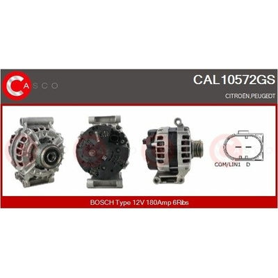 Generátor CASCO CAL10572GS