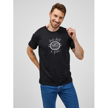 ZOOT. Original Черна мъжка тениска ZOOT. Original Just chill & grill ZOOT. Original | Cheren | МЪЖЕ | L