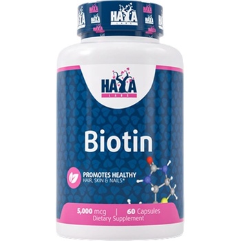Haya Labs Biotin 5000 mcg [60 капсули]