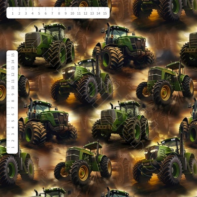 Softshell tmavý traktor by MIMI