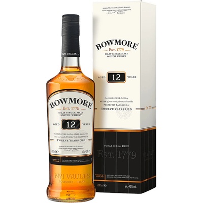 Bowmore 12y 40% 0,7 l (čistá fľaša)