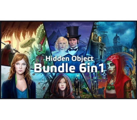 Hidden Object 6-in-1 bundle
