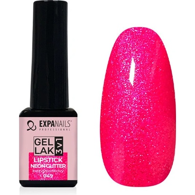 Expa-nails expanails uv/led gel lak 3v1 lipstick neon glitter 5 ml
