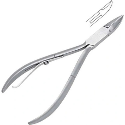 Divine cosmetics KI124a Pedikúrní kleště na nehty 13 cm