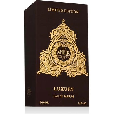 Khalis The Sheik N.77 Luxury Gold Edition parfémovaná voda pánská 100 ml