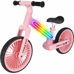 KIK Trike Fix Glow Баланс колело с LED осветление тип офроуд, розово (KX2867_1)