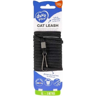 DUVO+ Pohodlné dlhé vodítko pre mačky 3 m/6 mm