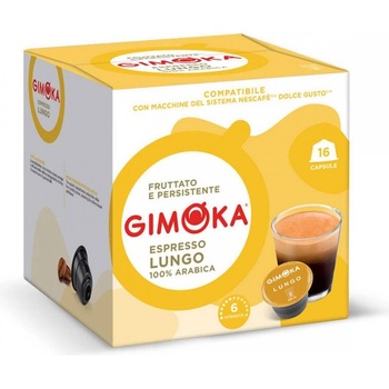 Gimoka Lungo кафе капсули съвместими с Dolce Gusto® 16 бр