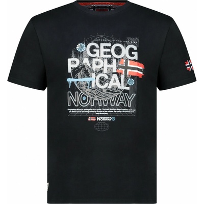 Geographical Norway tričko pánské J-FOREST MEN černá