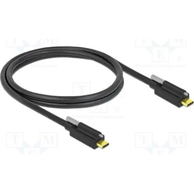 Delock 83719 USB C vidlice z obou stran 1m černý