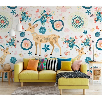 Image 1 of Art gift Фототапет Красиви елени