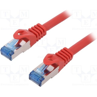 Logilink CQ3044S Patch, RJ45 vidlice,z obou stran, S/FTP, 6a, lanko, Cu LSZH