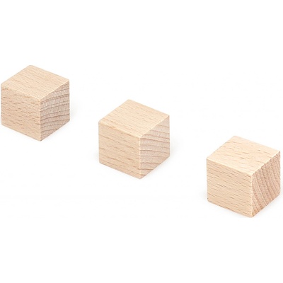 Metrie Dřevěné kostky z buku 17,5 mm 500 ks