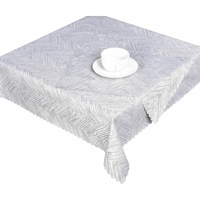 Forbyt Ubrus oboustranný Decora Zuna šedá 120x140cm