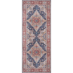 Hanse Home Тъмно синьо-червена пътека , 80 x 200 cm Sylla - Nouristan (104017-80x200)