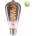 VIVALUX LED КРУШКА VIVALUX FLICK SMOKE LED FILAMENT 4W E27 DIM 100Lm 1800K (VIV004775)