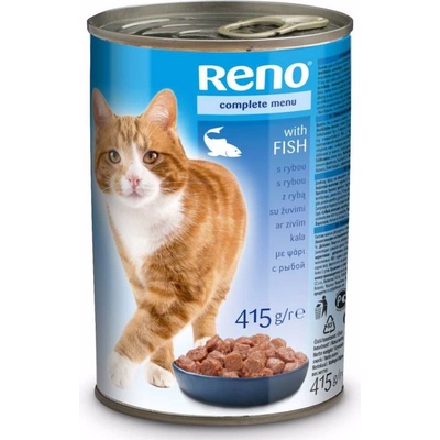 Reno Cat Rybacie kúsky v omáčke 415 g