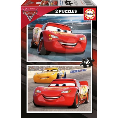 Educa Cars3 2 x 48 dílků
