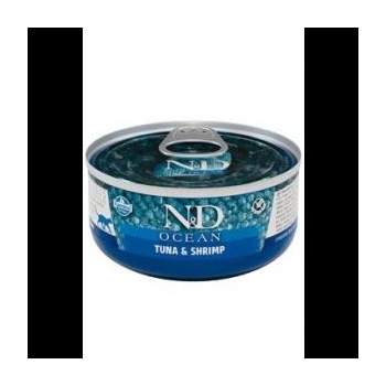 N&D CAT OCEAN Adult Tuna & Shrimps 70 g