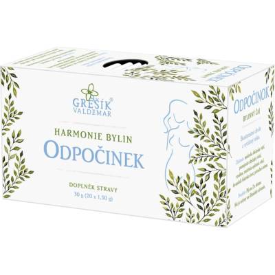 Grešík Odpočinek bylinný čaj 20 x 1,5 g