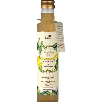 Naturprodukt sirup Banánový 250 ml