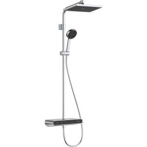 Hansgrohe Activera Q - Душ комплект с термостат, 29x18 см, 2 струи, EcoSmart, хром 28648000 (28648000)