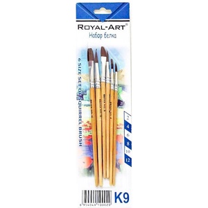  Четки комплект 6 бр. royal-art