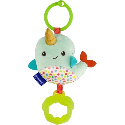 Infantino Бебешка мека сензорна играчка Infantino - Narwhal (IN301058)