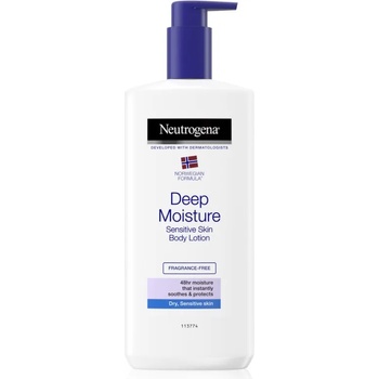 Neutrogena Norwegian Formula® дълбоко хидратиращо мляко за тяло за чувствителна кожа 400ml