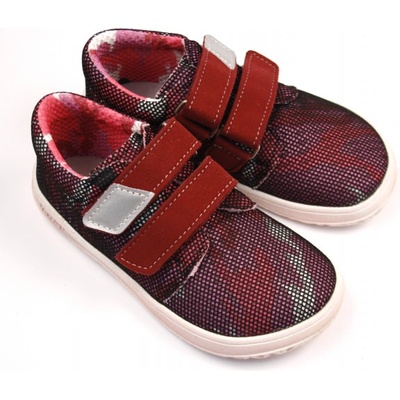 Jonap barefoot boty B7V vínová maskáč