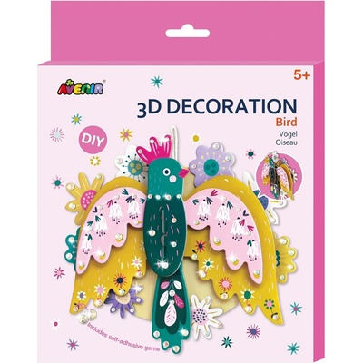 AVENIR Творчески комплект Avenir - Направи си сам 3D декорация, Птица (PZ215067)