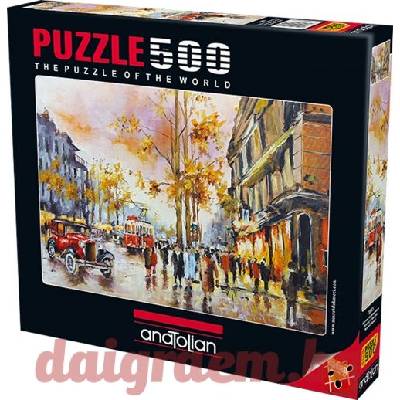 Anatolian Пъзел anatolian 3563 - 500 части - Вечер в Инстанбул (p3563)