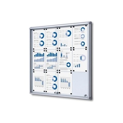 Jansen Display vitrína SC SL 12 x A4
