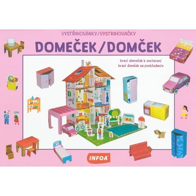Vystřihovánky Vystřihovánky/Vystrihovačky Domeček/Domček 978-80-7547-630-2