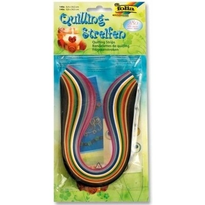 EFCO Sada proužků na Quilling barevný mix 0,4 - 0,8cm (280ks)