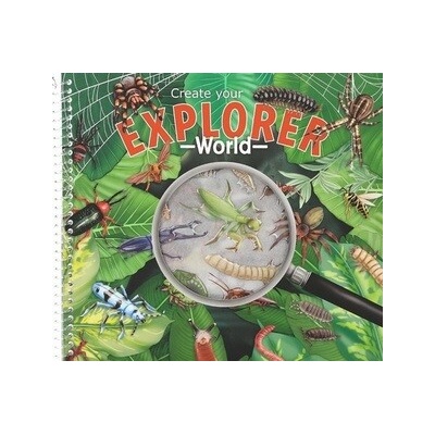 Kreatívny zošit s nálepkami svet hmyzu Explorer World