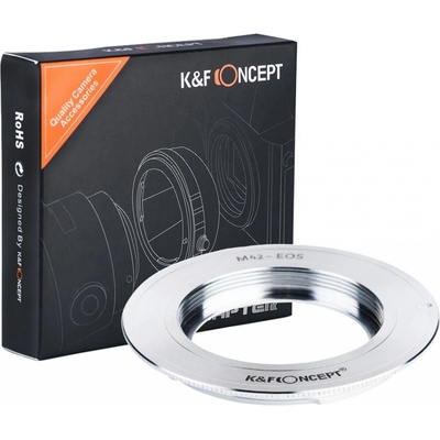 K&F Concept adaptér M42 na Canon EF – Zbozi.Blesk.cz