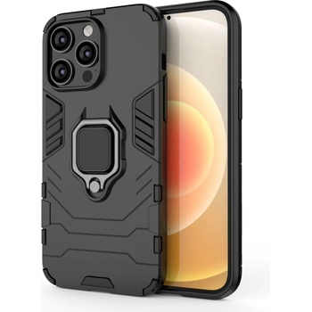 HQWear Кейс HQWear Ring Armor за iPhone 14 Pro, черен (9145576272152)