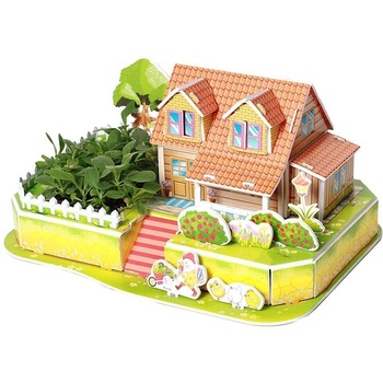 Zilipoo Ботанически 3D пъзел Ферма с живи растения Z-004