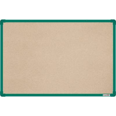 boardOK Textilní nástěnka se zeleným rámem 600 x 900