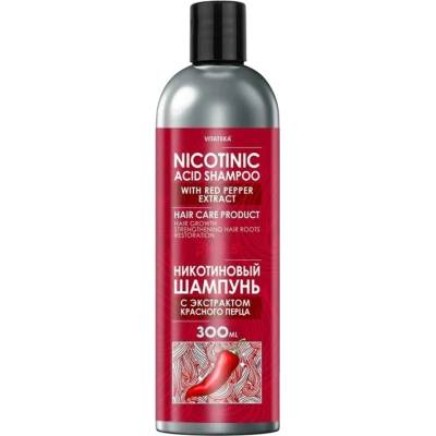 Vitateka šampón s kyselinou nikotínovou a extraktom z červenej papriky 300 ml