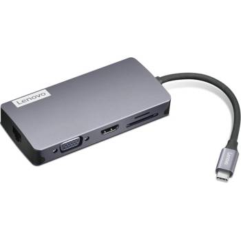 Lenovo Докинг станция Lenovo GX91M73945, USB-C, HDMI 4K, 2 x USB-A 3.2, USB-C Power Delivery (GX91M73946)