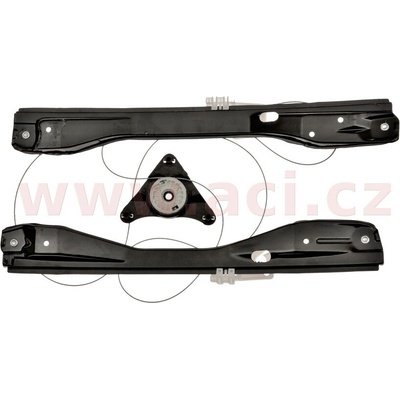 Mechanizmus zdvíhania okna VAN WEZEL 7622261