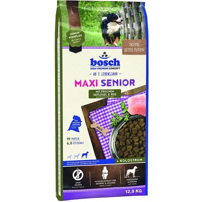Bosch Maxi Senior Poultry & Rice 2 x 12,5 kg