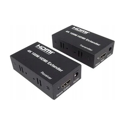 PremiumCord extender 4K HDMI na 100m přes jeden kabel Cat5e/Cat6