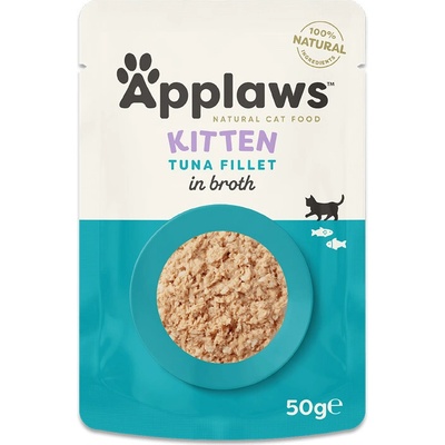 Applaws Kitten Tuna fillet in broth 50 g