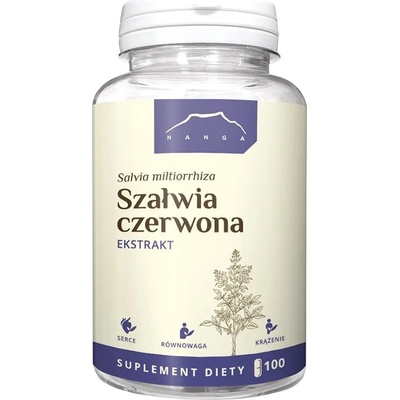 NANGA Салвия (червен градински чай) 700 mg 100 капсули | Nanga (421975 NNG)